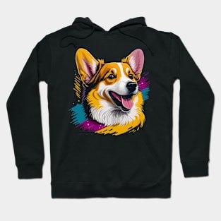 Corgi Portrait Hoodie